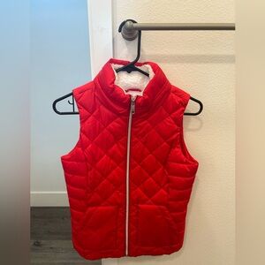 JCPenney Red Quilted Vest